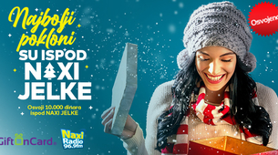 Najbolji pokloni su ispod Naxi jelke