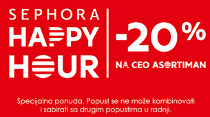 Sephora Happy Hour u Beogradu i Novom Sadu