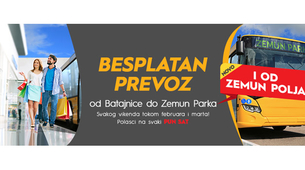 Besplatan prevoz vikendom do Zemun parka