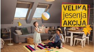 VELUX krovni prozori na jesenjoj akciji