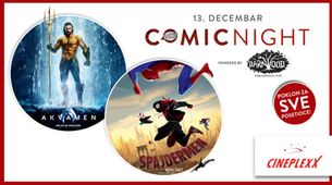 Comic night u Cineplexx bioskopima