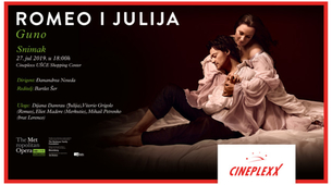 Opera Romeo i Julija u u bioskopu Cineplexx
