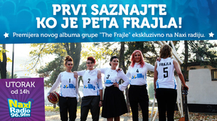 Novi album grupe The Frajle premijerno na Naxi radiju