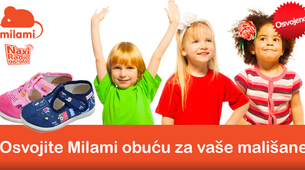 Osvojite Milami obuću za vaše mališane