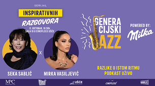 Generacijski Jazz powered by MILKA: Seka Sablić i Mirka Vasiljević u petoj epizodi!