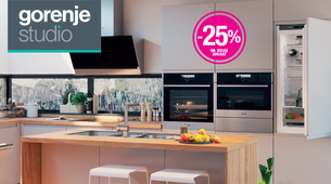 Uštedite 25% popusta u Gorenje Studio salonima