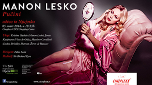 Prenos opere Manon Lesko u Cineplexx-u