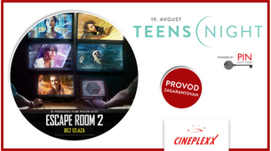 Escape Room: Bez izlaza u okviru Teens Night u Cineplexx bioskopima