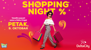 Shopping night ovog petka u Delta City-ju