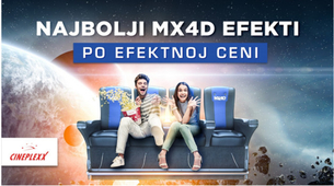 Najgledaniji filmovi u MX4D tehnologiji po sniženoj ceni ulaznice