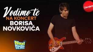 Vodimo te na koncert Borisa Novkovića