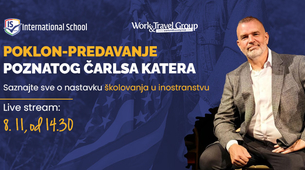 International School poklanja online predavanje poznatog Čarlsa Katera!