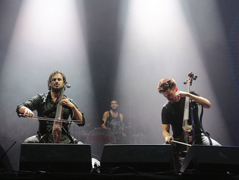 Spektakl na Kalemegdanu: 2CELLOS