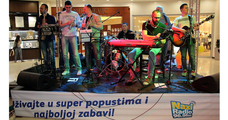 Marko Louis oduševio posetioce Shopping Night-a