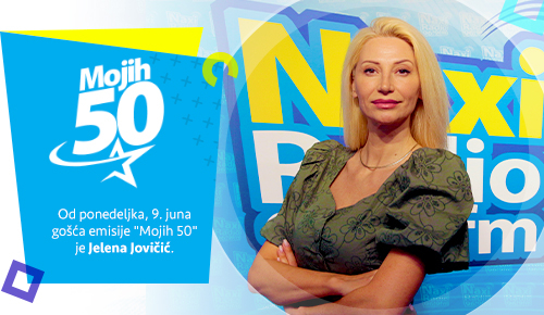 Jelena Jovičić u Mojih 50 live