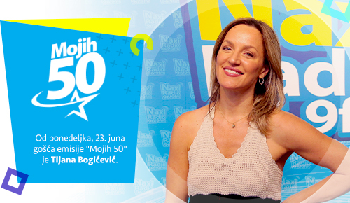 Tijana Bogićević u Mojih 50 live